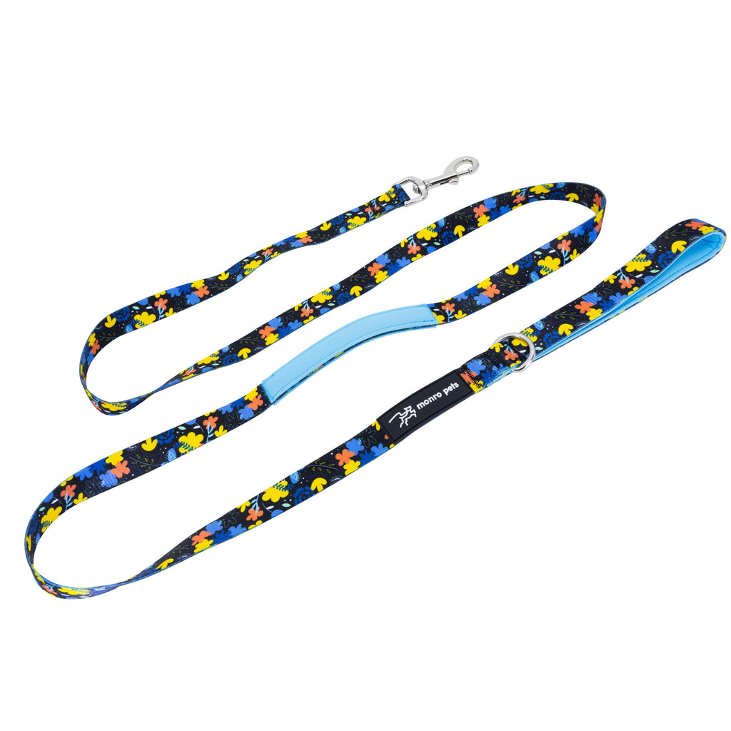 Nights-a-Bloom Dog Lead and Leash Product Shot